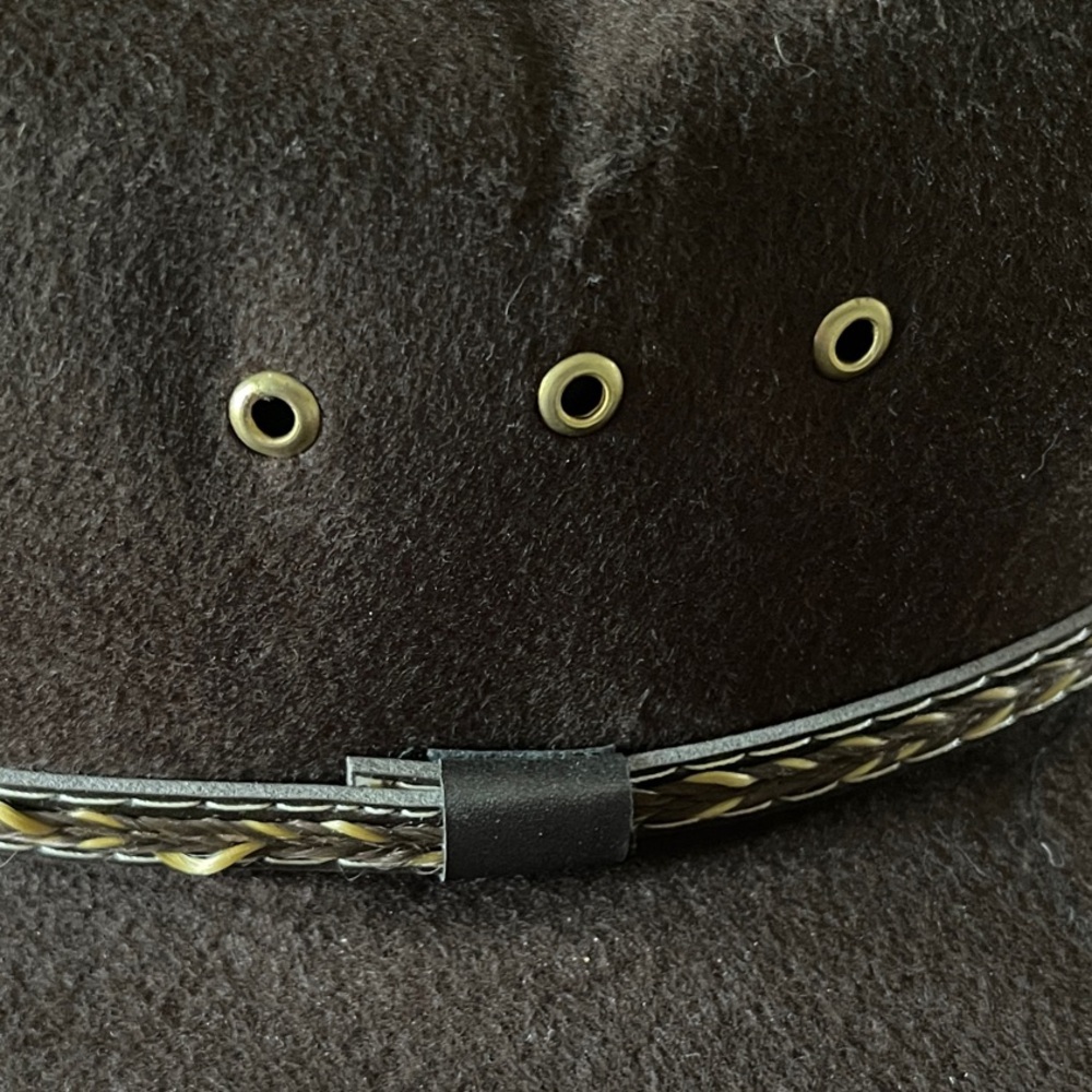 Dark Brown Pigalle Western Hat - Picture 4 of 4